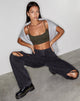 Bild von Rips Parallel Jeans in schwarzer Waschung