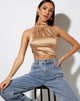 Bild von Noela Top in Satin Golden Sand