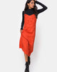 Image of Nolity Midikleid aus Satin Rostrosa