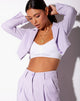 Bild von Noly Cropped Blazer in Violett