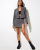 Bild von Shenka Minirock in Tailoring Charcoal