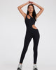 Bild von Noor Jumpsuit in Schwarz