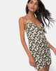 Image of Novia Slip Dress in Aster Schwarz