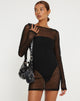 Image of Osami Minikleid in Schwarz