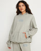 Bild von Oversize Hoodie in Surf Blue Utopia