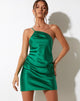 Bild von Paira Slip Dress in Satin Kelly Green