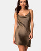 Bild von Paiva Slip Dress in Satin Khaki