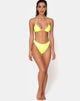 Bild von Meeka Bikiniunterteil in Coated Lime