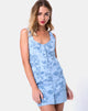 Image of Pana Schürzenkleid in Sky Rose