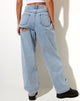 Bild von Bum Rips Parallel Jean in Tonal Light Wash