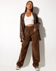 Bild von Parallel Jean in Cord Dark Chocolate