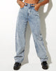 Bild von Parallel Jean in Acid Blue Wash