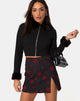 Bild von Pelmet Skirt in China Town Schwarz Rot