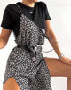 Image of Hime Kleid in Ditsy Rose Schwarz