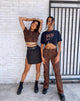 Bild von Tasya Top in Ditsy Leopard Orange