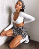 Bild von Sheny Minirock in Mini Daisy Schwarz