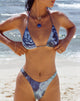 Bild von Pami Bikini Top in Abstract Floral Blue
