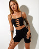 Bild von Qilia Crop Top in Schwarz