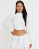 Bild von Quelia Crop Top in Weiß