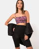 Image of Ramo Bandeau mit Reißverschluss Zebra Pink