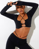 Bild von Rana Crop Top in Schwarz
