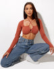 Bild von Rana Crop Top in Zeder