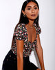 Bild von Raquel Crop Top in Courtney Floral