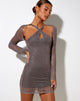 Image of Bebe Minikleid mit Futter in Mini Check Chocolate