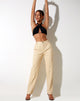 Image der Centa-Hose in PU-Butter