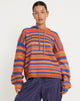 Bild von Ehsan Hoodie in Rot Mix Stripe