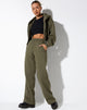 Bild von Leia Jogger in Grape Leaf Butterfly Embro