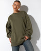 Bild von Lei Sweatshirt in Grape Leaf Butterfly Embro