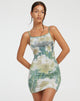 Bild von Saleh Mini Dress in Digi Flower