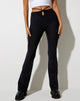 Bild von Sekar Flare Hose in Schwarz