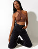 Bild von Silta Crop Top in Deep Mahagony