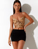 Bild von Yena Crop Top in Botanical Animal