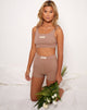 Bild von Lou Hot Pant in Silber Nerz in Modern Day Label Embro