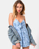 Bild von Roman Playsuit in Sky Rose