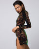 Image of Rosella Kleid in Prism Shine Pailletten