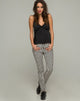 Image of Ruska Jeans in Mini Nadelstreifen Schwarz und Weiß