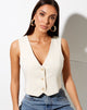 Bild von Safar Weste in Creme