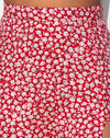 Ditsy Rose Rot Silber