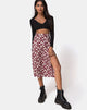 Bild von Saika Midirock in Wild Fleur Maroon