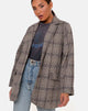 Bild von Saken Blazer in grauem Karo