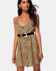 Image of Sanna Slip Dress in Mini Tiger Braun