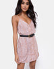Bild von Sanna Slip Dress in Leopard Spot