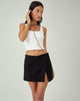 Bild von MOTEL X JACQUIE Sarko Mini Rock in Schwarz