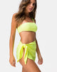 Bild von Sarong Schwimmrock in Neon Lime