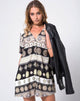 Image of Sasena Swing Kleid in Eclipse Repeat
