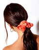 Bild von Scrunchie in Sand Leopard Orange